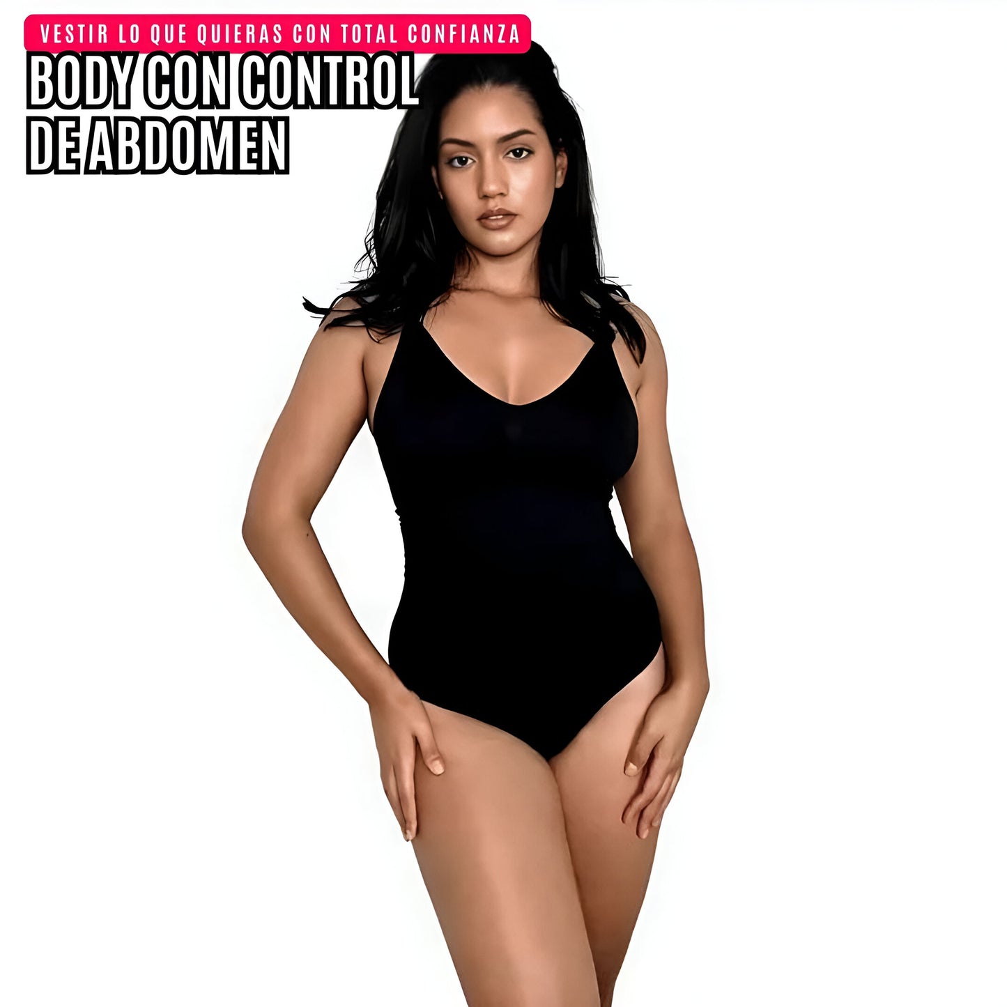 SILUETSUIT™: BODY CONTROL ABDOMEN NEGRO | LUCE SIEMPRE PERFECTA