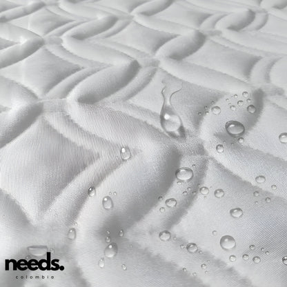 PROTECTOR IMPERMEABLE DE COLCHON ANTIFLUIDOS Y ACOLCHADO | SUPER PROMO