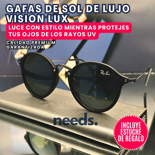 VISIONLUX™: GAFAS DE SOL UNISEX | ESTILO Y PROTECCIÓN | OBSEQUIO: ESTUCHE DE LUJO