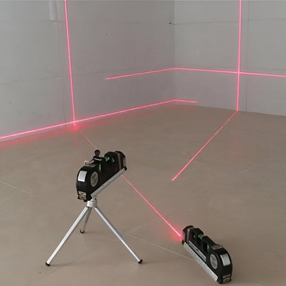 LaserMax 4X™: Metro con nivel laser 4 en 1 | Obsequio: Trípode Gratis