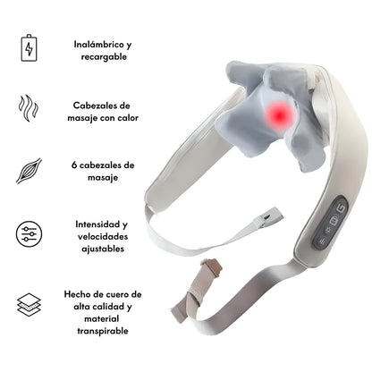 RELAXMASSAGE™️: MASAJEADOR INTELIGENTE PARA CUELLO Y ESPALDA