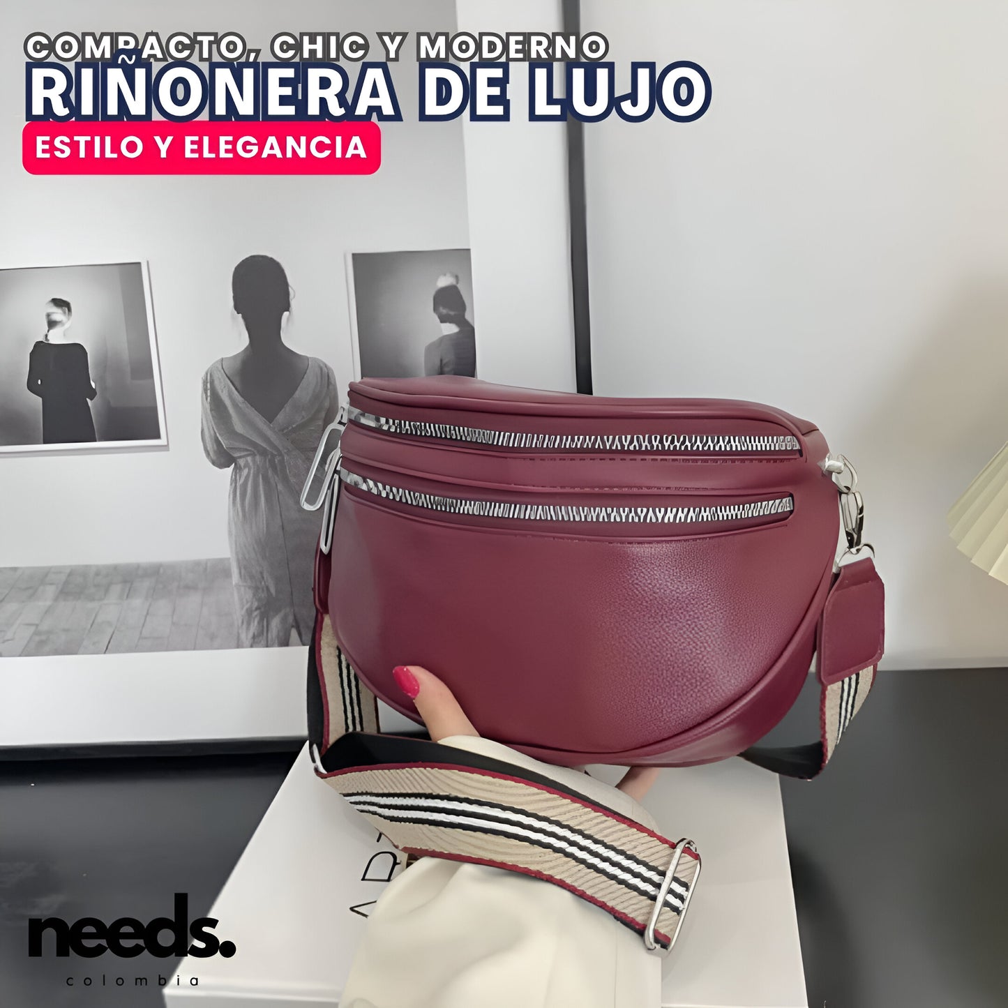 RIÑONERA DE LUJO URBAN | ESTILO Y ELEGANCIA