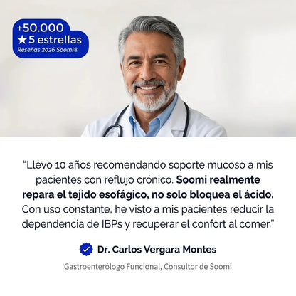 Reparador esofágico nano-sublingual