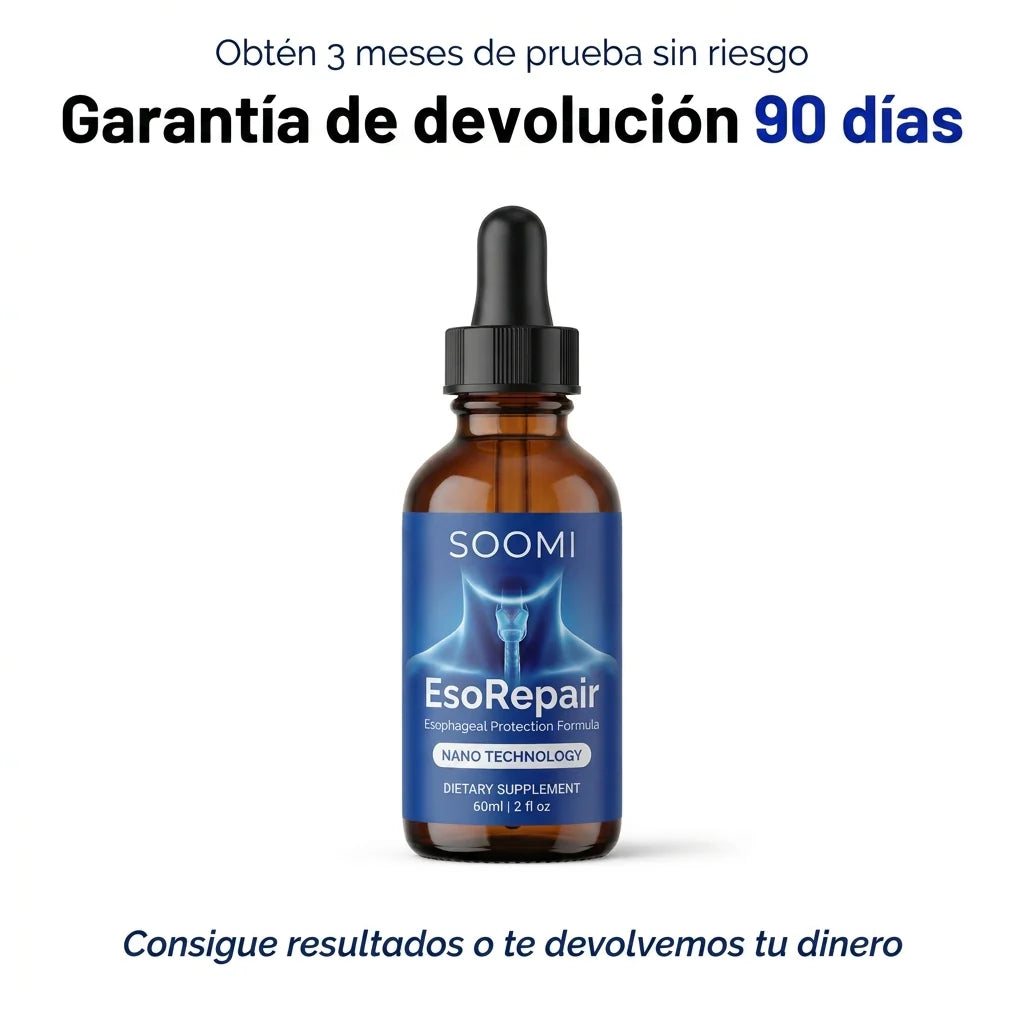 Reparador esofágico nano-sublingual