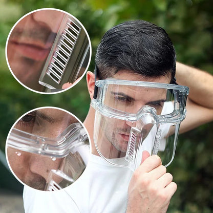 Protector facial transparente ergonómico multiusos | No arriesgues tu Seguridad