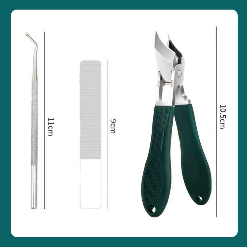 Set 3 piezas profesionales para cortar uñas